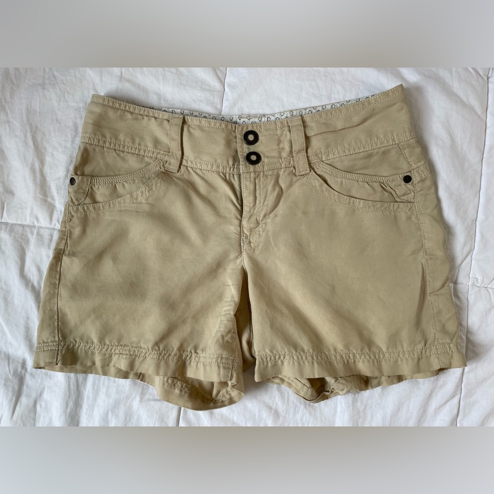 ATHLETA Women's Tan Shorts - Softest Ever!